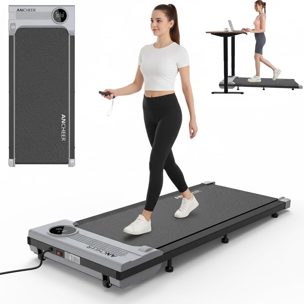 Home Gym Under $300 - Compact 2-in-1 Under Desk Treadmill, 2.5HP