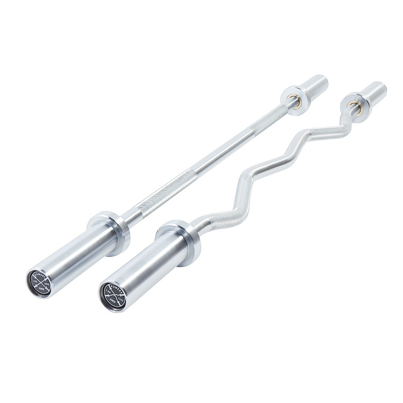 Barbell Curl Bar - 1.2m Straight Barbell Bar Cur 9kg—