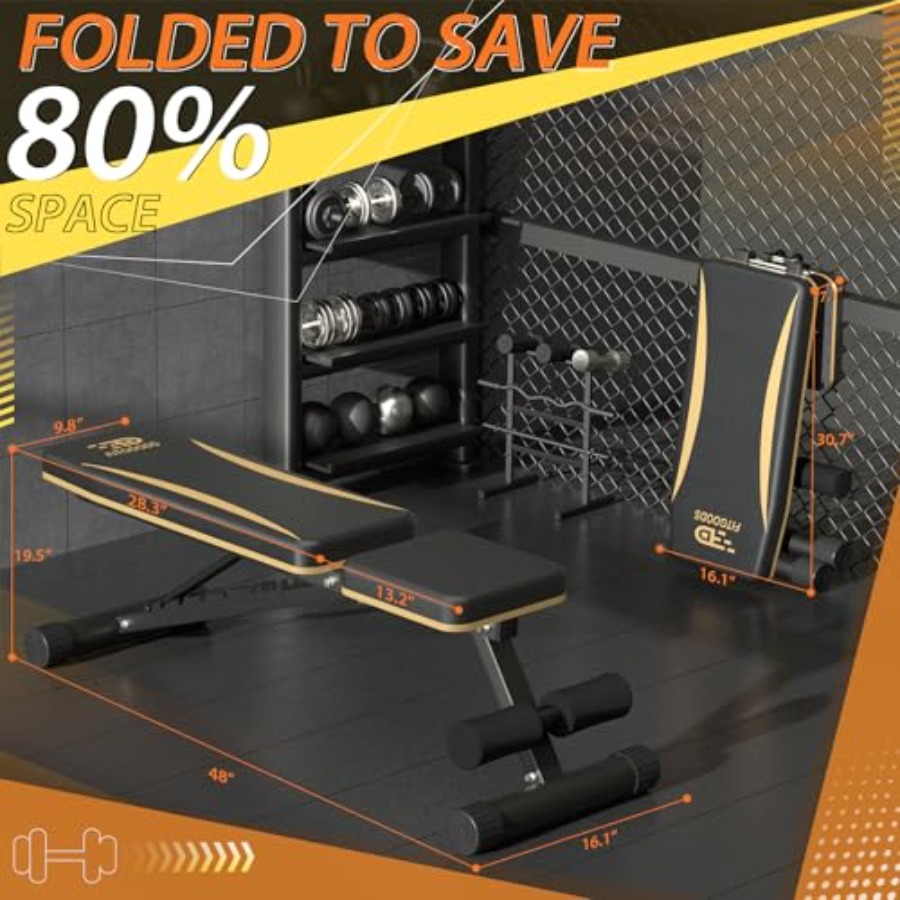 Adjustable Weight Bench for Ho - Home Gym Weight Bench review and price