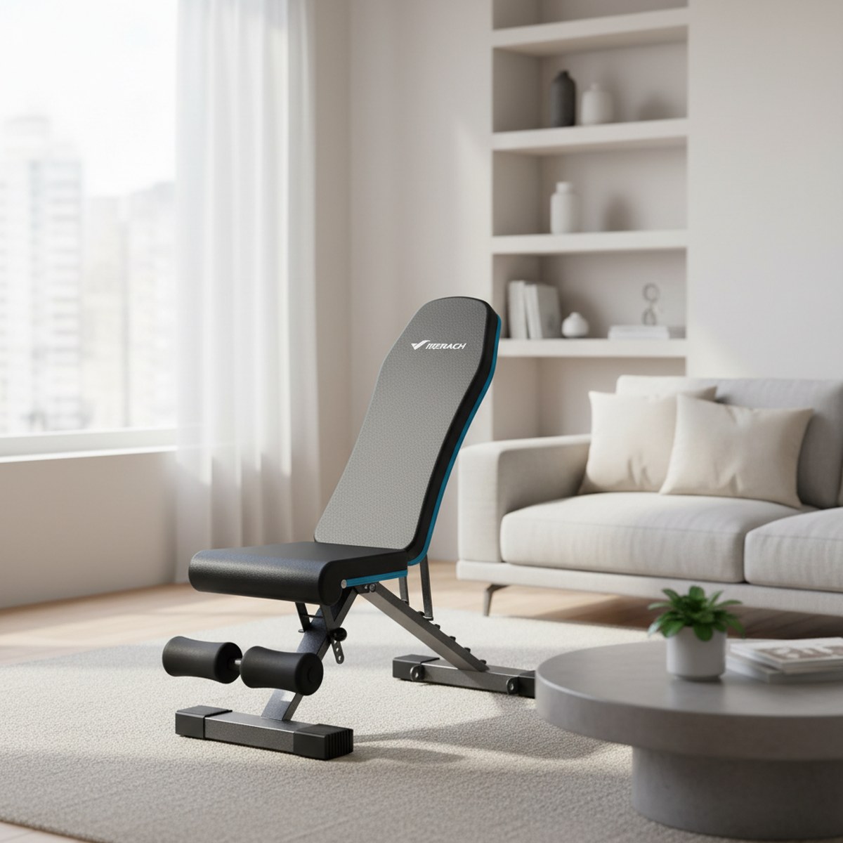 Adjustable Foldable Weight Ben - Home Gym Weight Bench review and price
