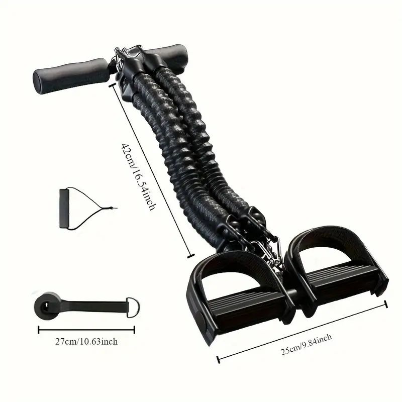 Pedal Tension Rope Puller Exer - Home Gym Rig review and price