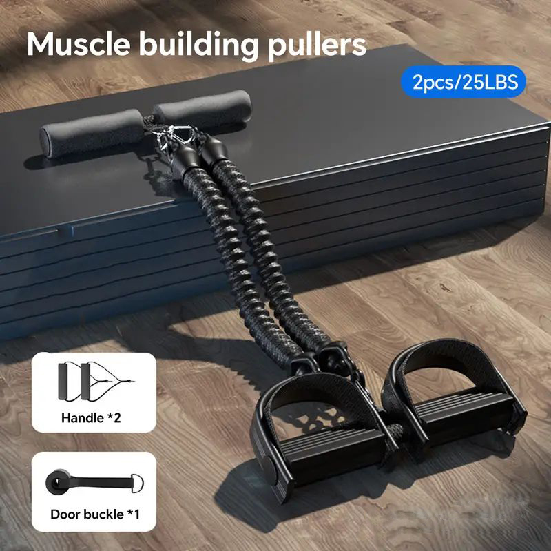 Pedal Tension Rope Puller Exer - Home Gym Rig review and price