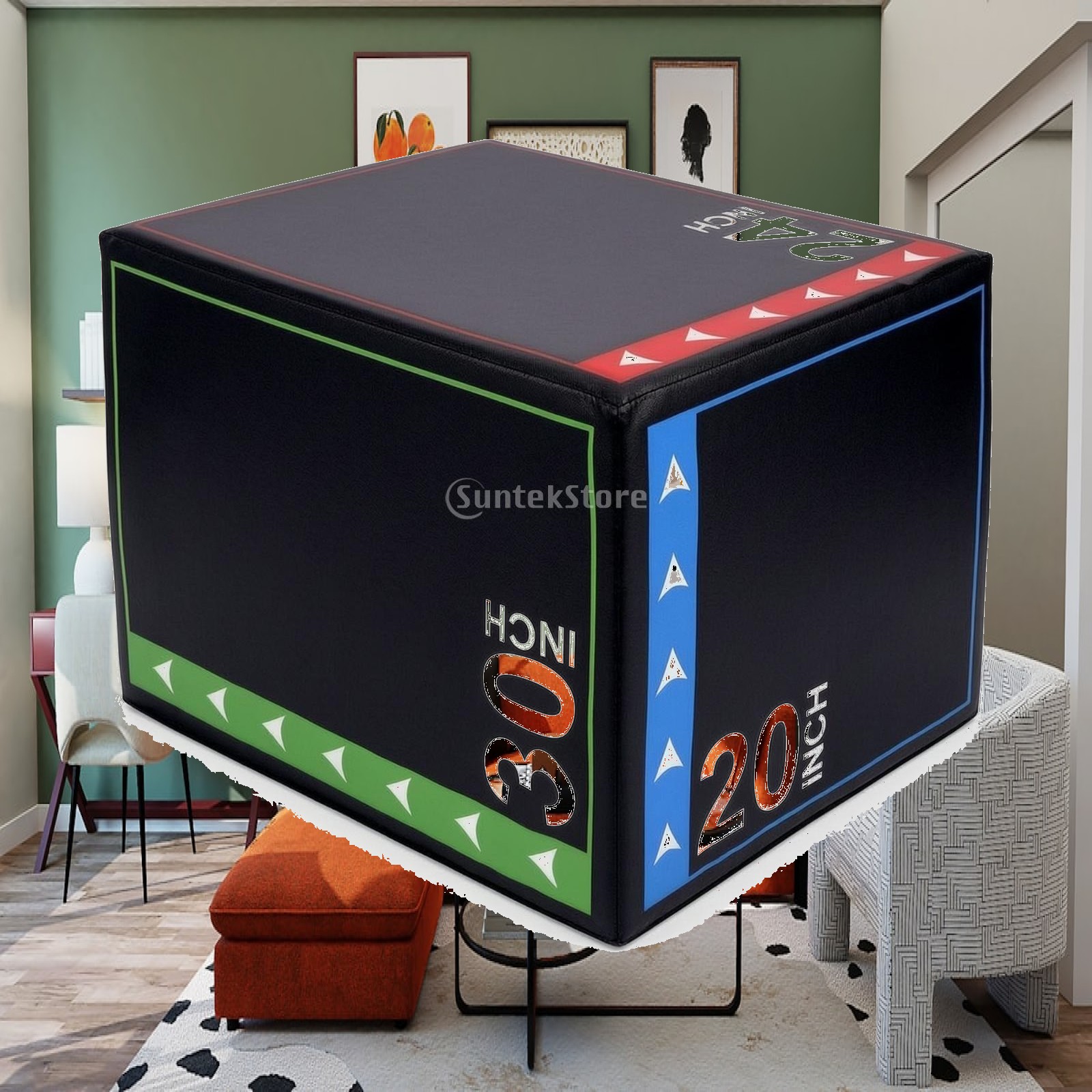 Soft Plyo Jump Box Shock-Absor - Home Gym Studio review and price