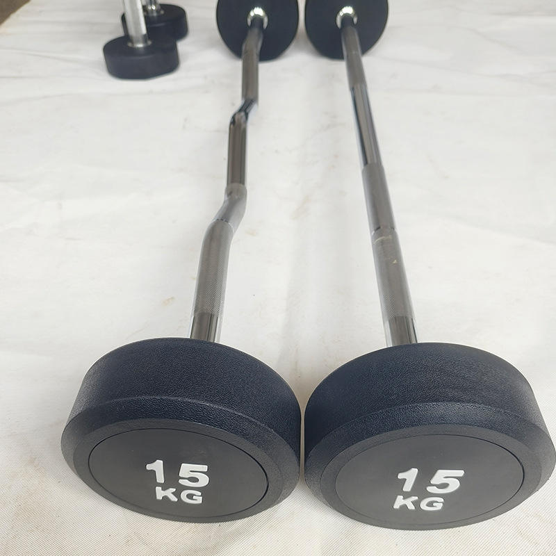 Steel Barbell Straight Curved  - Barbell Curl Bar review and price