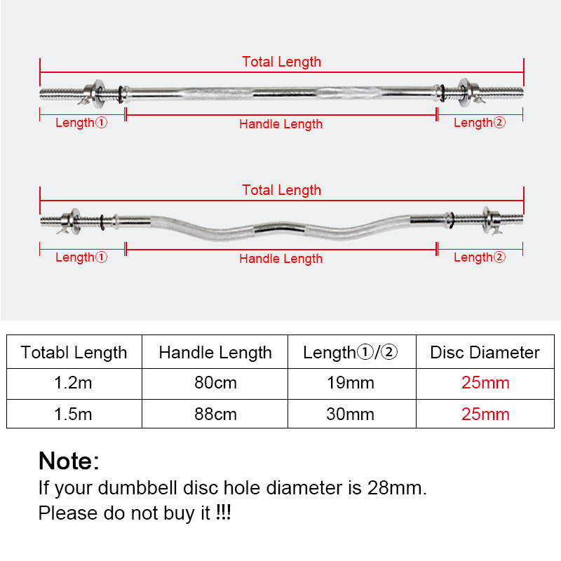 Standard Straight and Curved D - Barbell Curl Bar review and price